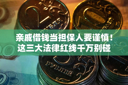 济南亲戚借钱当担保人要谨慎！这三大法律红线千万别碰