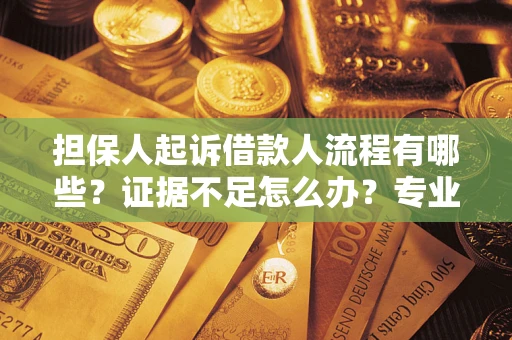 济南担保人起诉借款人流程有哪些？证据不足怎么办？专业律师解答
