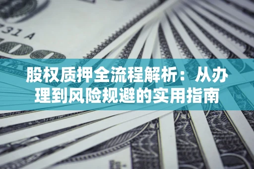 济南股权质押全流程解析：从办理到风险规避的实用指南
