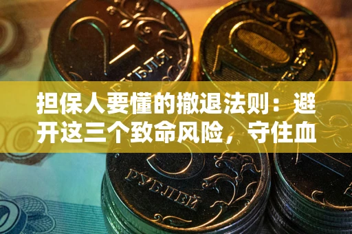 济南担保人要懂的撤退法则：避开这三个致命风险，守住血汗钱