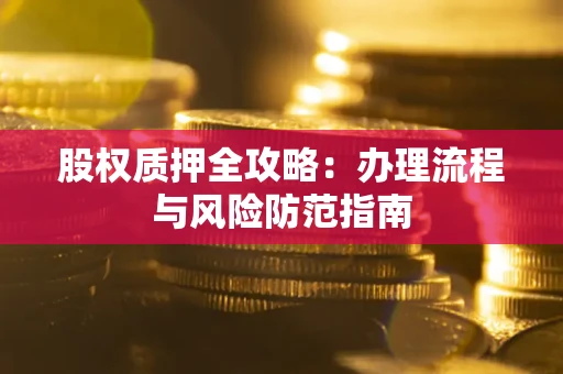 济南股权质押全攻略：办理流程与风险防范指南